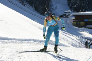 Биатлон. Галина Вишневская серебряная призерка Юношеского Чемпионата Мира