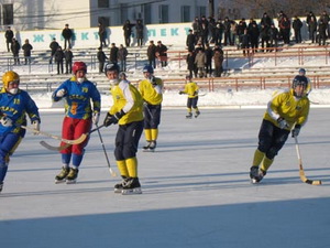 Бенди. "Акжайык" набрал четыре очка в матчах с ЦСК ВВС