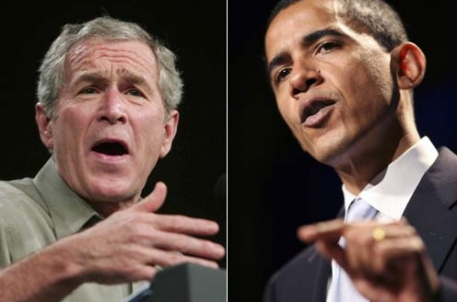 Джордж Буш-младший раскритиковал политику Обамы
