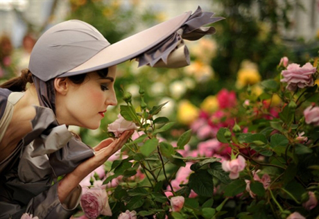 Крупнейшая в мире выставка цветов проходит в Лондоне
