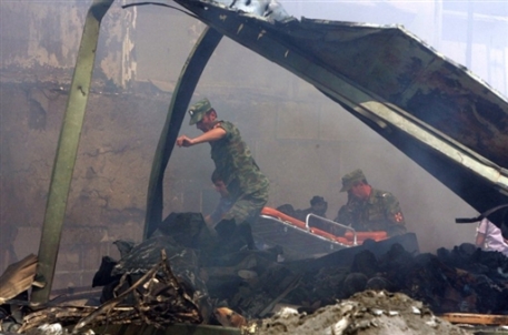 Мощность взрыва в Назрани составила 400 килограммов тротила