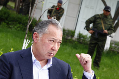 Информагентство Казахстана нашло копию заявления Бакиева об отставке
