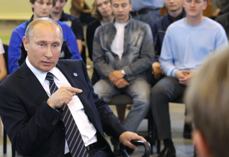 Путин раскаялся за фразу "мочить в сортире"