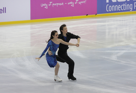 Китайская пара выиграла соревнования в танцах