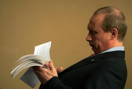 Путин - не читатель, Путин - писатель