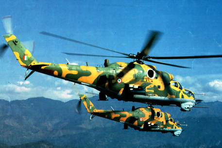 Россия бесплатно предоставит Ливану 10 вертолетов Ми-24