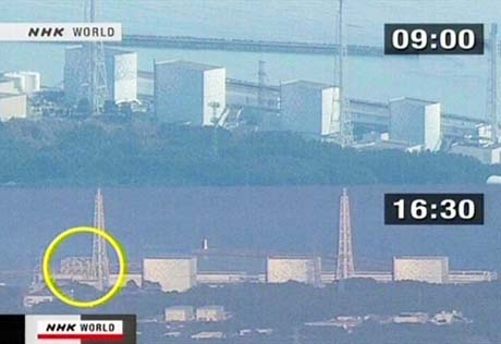 Причиной взрыва на японской АЭС стал отказ насосной установки