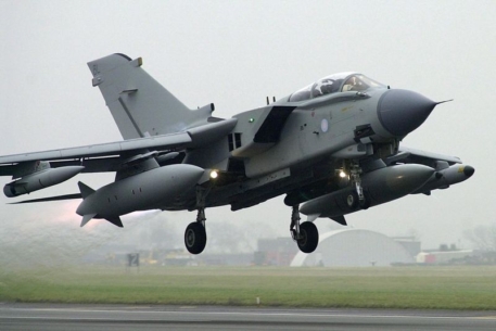 В Шотландии разбился истребитель британских ВВС