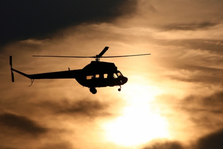 В США разбился вертолет медицинской службы