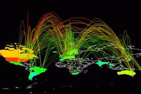 Половина мирового трафика пришлась на сети доставки контента