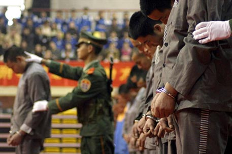 Китай стал лидером по количеству казней