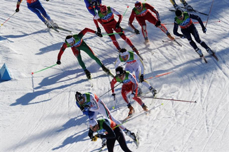 Российские лыжники вышли в финал командного спринта в Ванкувере