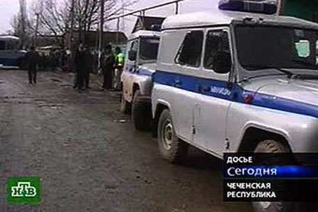 В Чечне обстреляли дом милиционера