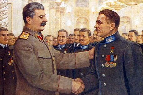 Совет ветеранов потребовал от СМИ прекратить нападки на Сталина