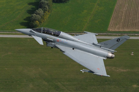 Истребитель Eurofighter Typhoon разбился в Испании