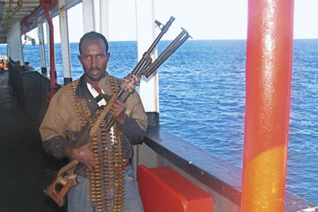Сомалийские пираты похитили бермудский сухогруз