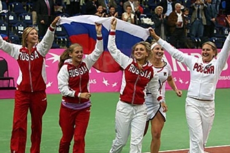 Женская сборная России по теннису встретится с Сербией