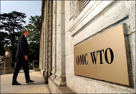 Антиглобалистов не пропустили к штаб-квартире ВТО