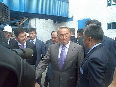 Назарбаев посетил  Тараз