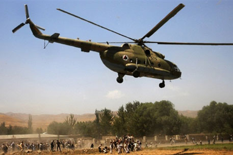 Вертолет антитеррористической коалиции разбился в Афганистане