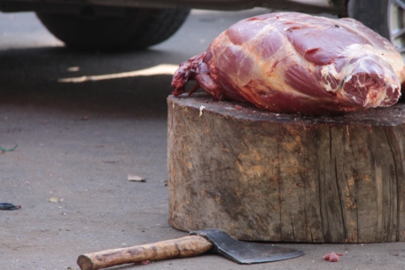 Московские ветеринары обнаружили зараженную свинину