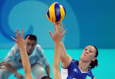 Казахстанские волейболистки одержали вторую победу на Азиаде