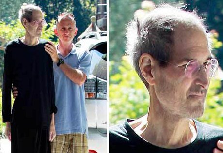 В Интернет попала фотография сильно исхудавшего Стива Джобса