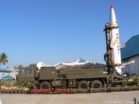 Индия неудачно запустила ракету