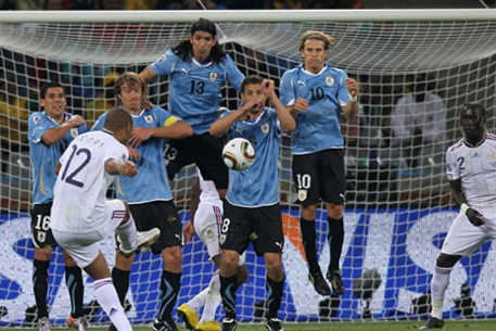 Франция и Уругвай голов друг другу не забили