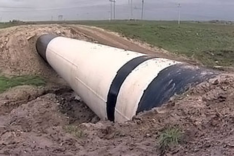 Саперы обезвредили бомбу на газопроводе Моздок-Тбилиси