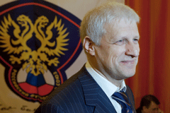 Новый президент РФС Сергей Фурсенко. Фото © РИА Новости, Илья Питалев