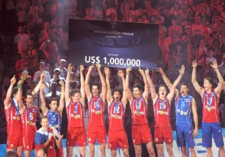Волейболисты России победили в финале Мировой лиги