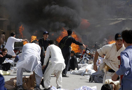 Взрыв в Пакистане унес жизни 41 человека