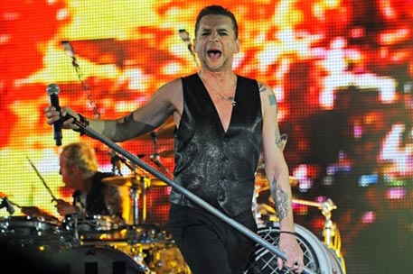 Концерт Depeche Mode застраховали на восьмизначную сумму