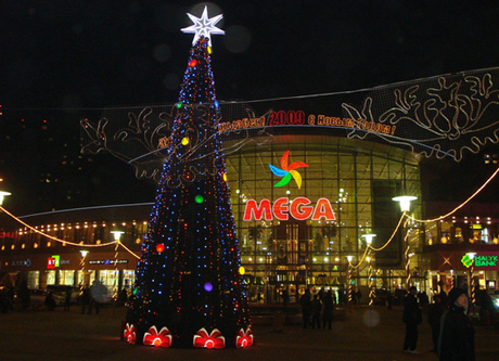 В Алматы 1 декабря зажгутся новогодние елки