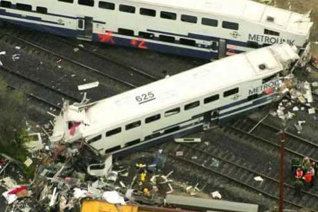 57 человек пострадали при столкновении поездов в Мадриде