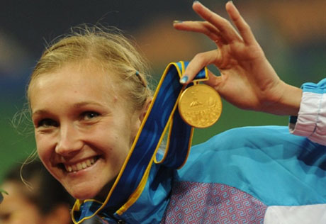 Чемпионка летней Азиады Рыпакова названа лучшей легкоатлеткой РК 2010 года