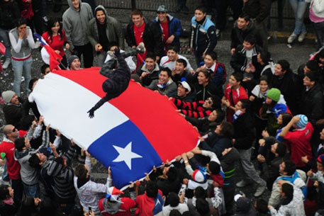 В Чили фанаты устроили беспорядки после победы над Швейцарией