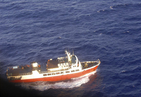 Береговая охрана Индии поймала сбежавший сухогруз
