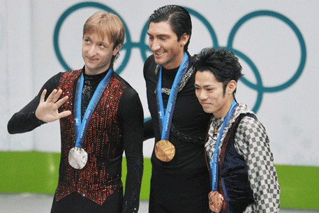 Плющенко наградил себя платиновой медалью