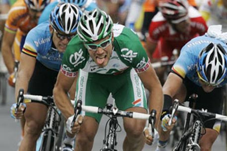 Хушовд выиграл шестой этап "Тур де Франс"