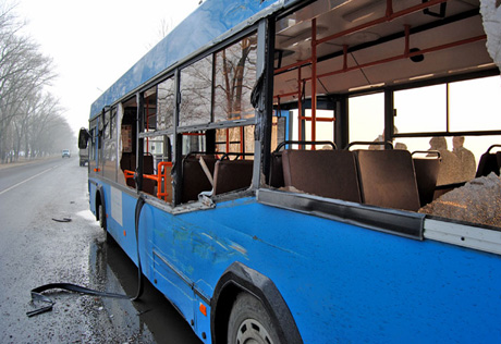 Казахстанский автобус попал в аварию на Алтае из-за гололеда