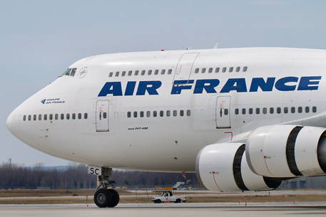 Пассажиров экстренно севшего самолета Air France разместят в отелях