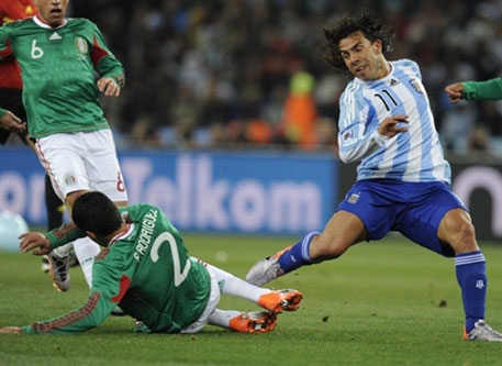 Аргентина обыграла Мексику в первом раунде плей-офф ЧМ