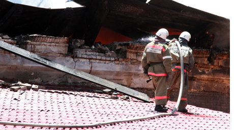 В Капшагае из-за пожара эвакуировали 23 человека
