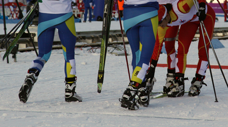 Женская сборная РК по лыжным гонкам победила в эстафете