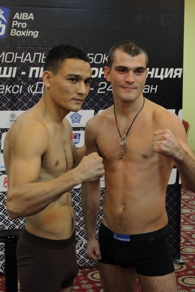 Казахстанский боксер Абдрахманов уверенно прошел взвешивание для участия в AIBA Pro Boxing. Фото 2
