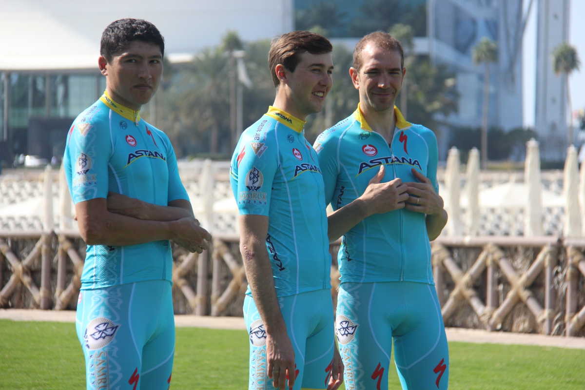 Велокоманда "Астана" в Дубае презентовала состав на сезон-2015. Фото 10