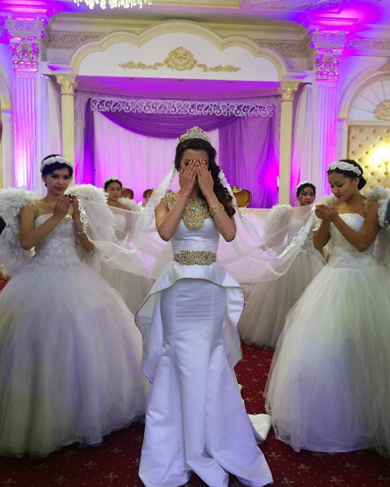 Прошел "кыз узату" невесты Бауыржана Исламхана. Фото 5