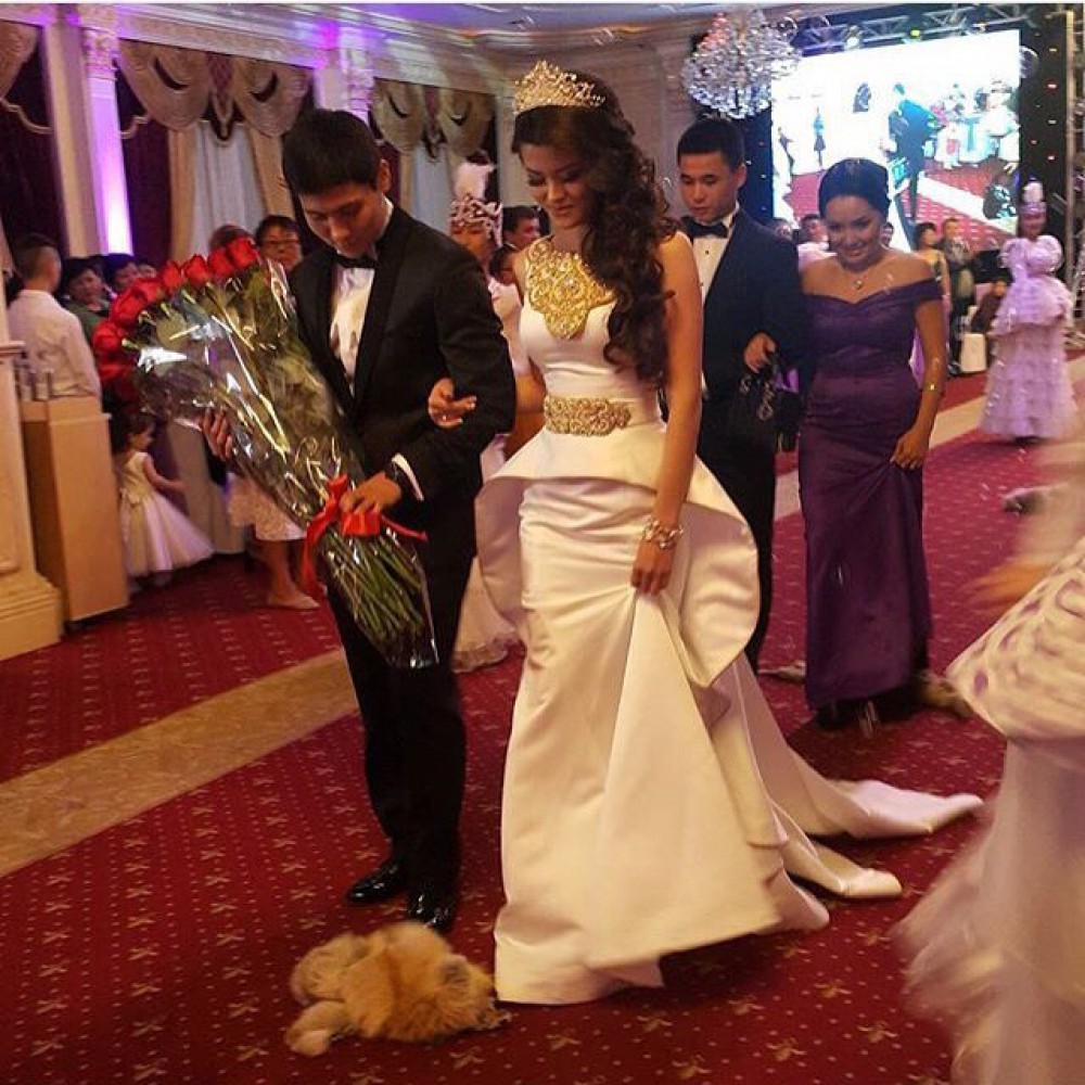 Прошел "кыз узату" невесты Бауыржана Исламхана. Фото 4